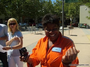 Jade holding court in Palo Alto