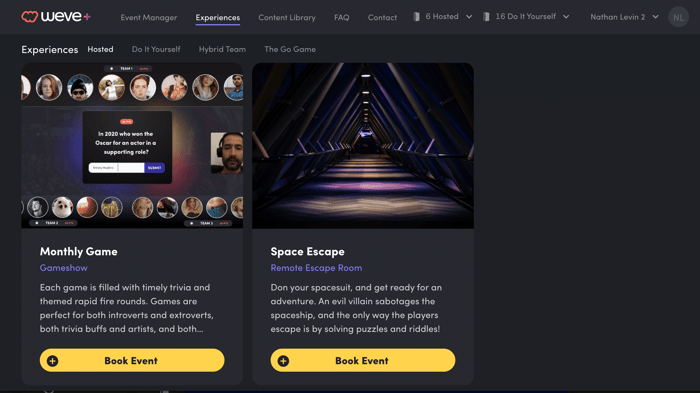 Experiences_Book Event