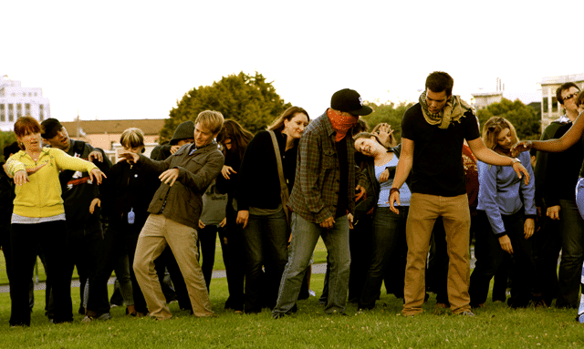 Zombie Flash Mob